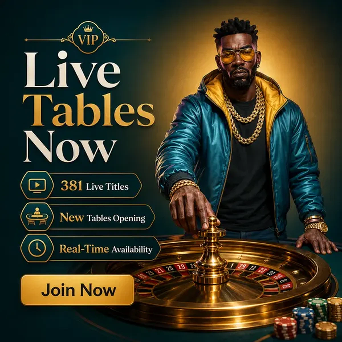 The Paddock Patron spins golden roulette at Live Tables Broadcasting Right Now live casino